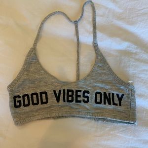 Spiritual gangster yoga bra top